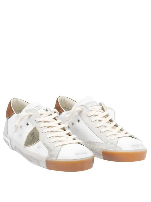 PRSX PHILIPPE MODEL | A012033VDP1 VEAU DAIM POP_BLANC BRUN